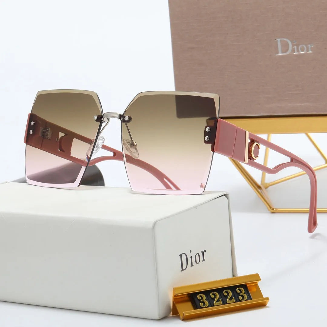 Rimless Nylon Lens Polarized Sunglasses E933