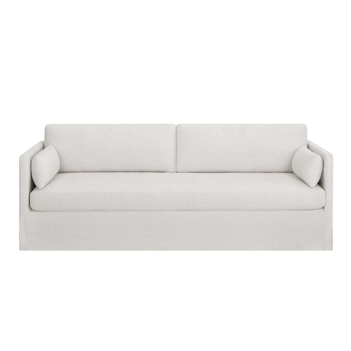 Cream Slipcover Sofa B830