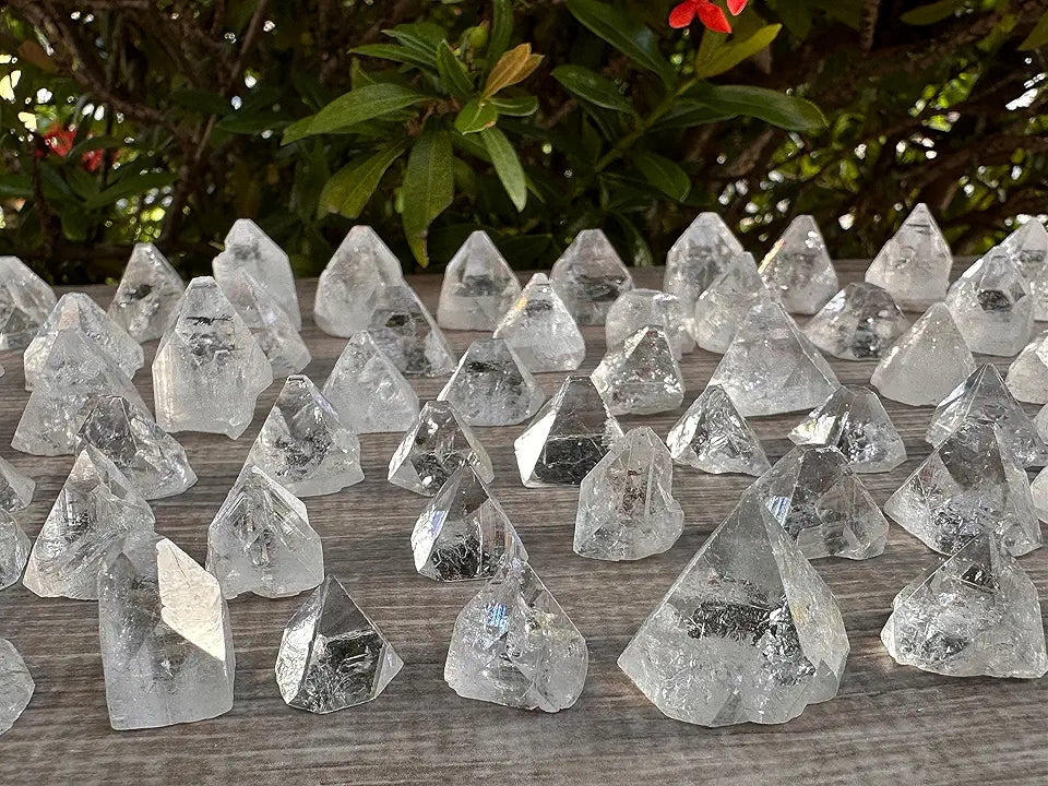 16 oz Apophyllite Tips Point Pyramid Raw Crystals and Stones I25330