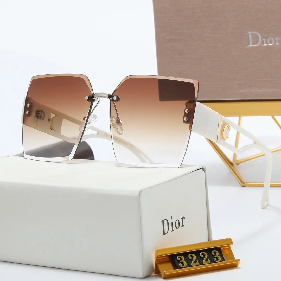 Rimless Nylon Lens Polarized Sunglasses E933